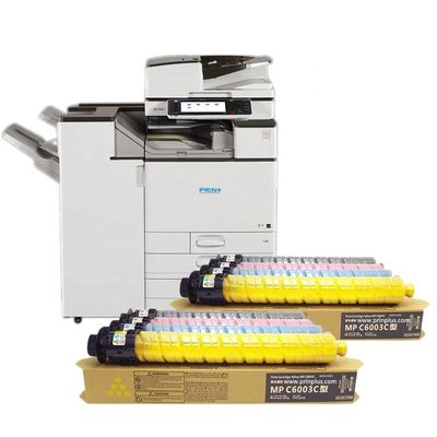 Картрос тонера Ricoh для MPC4503 MPC5503 MPC6003 серии Aficio черный цыановый желтый мажентовый цвет и 18 месяцев включено