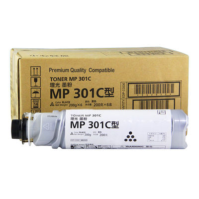 Ricoh Toner Cartridge Совместимая модель MP301 Черный цвет 8K Выдача страницы ISO SGS Сертификат Подходит для принтера Ricoh Aficio MP301