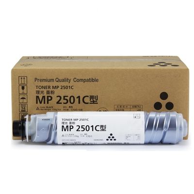 Образец заказа доступен для тестирования черного тонерного картриджа Ricoh MP2501C для копировки MP2014 MP2001 MP2501