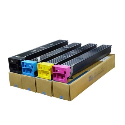 TN711 Тонирующий картридж для Konica Minolta Bizhub C654 C754 Черный / Циановый / Желтый / Мажентовый